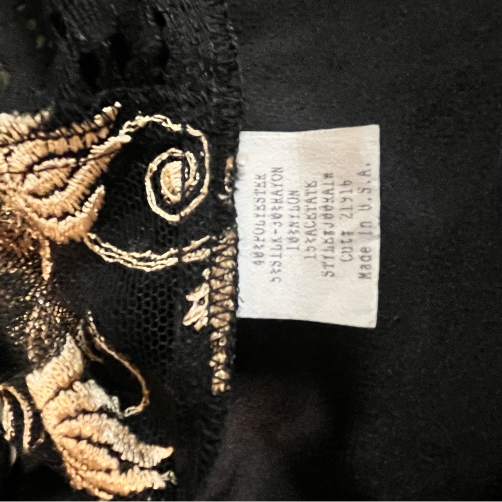 Black Floral Patchwork Duster - image 3